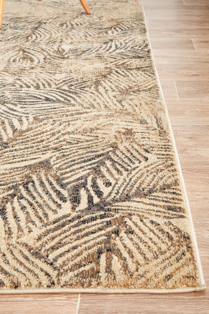 Dreamscape Artistic Nature Modern Charcoal Rug - Cozy Rugs Australia