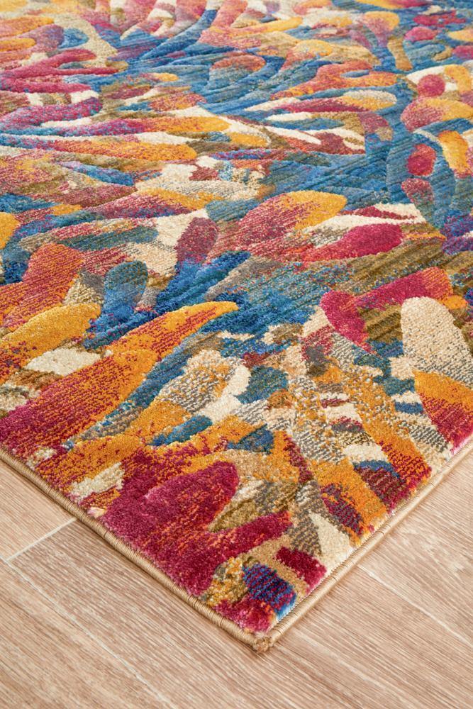 Dreamscape Memories Modern Tropical Rug - Cozy Rugs Australia