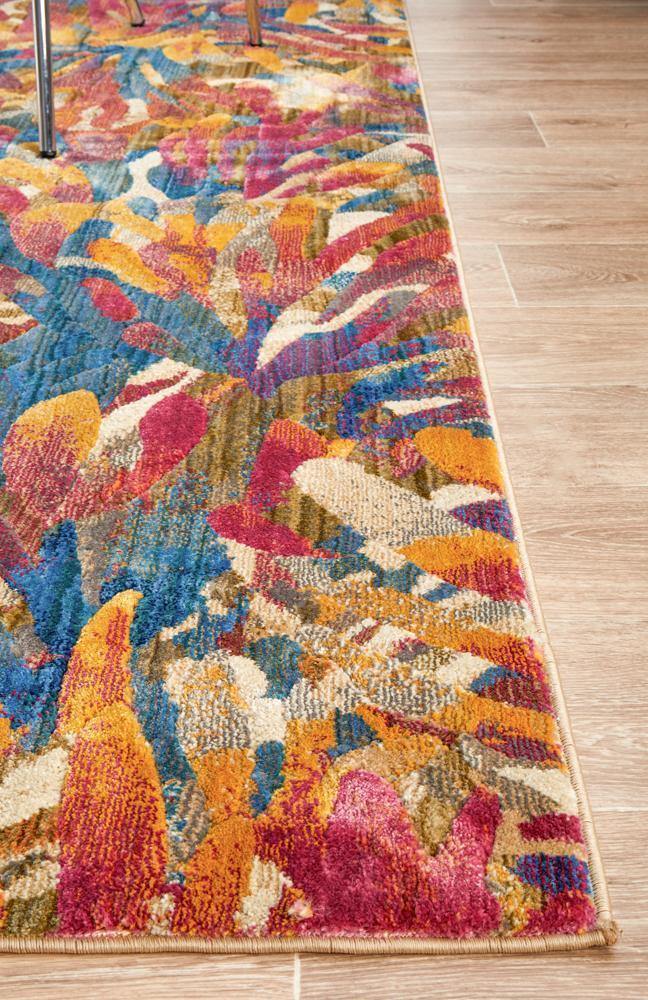 Dreamscape Memories Modern Tropical Rug - Cozy Rugs Australia