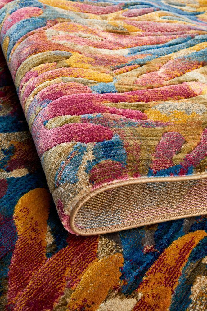 Dreamscape Memories Modern Tropical Rug - Cozy Rugs Australia