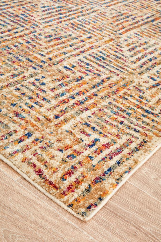 Dreamscape Movement Modern Multi Rug - Cozy Rugs Australia