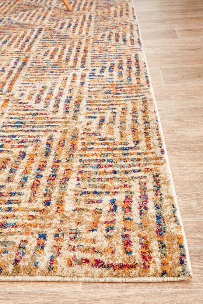 Dreamscape Movement Modern Multi Rug - Cozy Rugs Australia