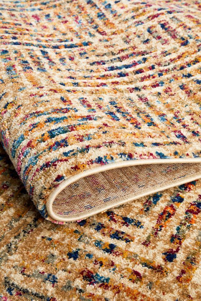 Dreamscape Movement Modern Multi Rug - Cozy Rugs Australia