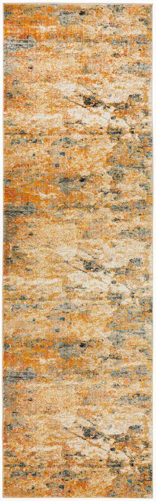 Dreamscape Tribute Modern Rust Rug - Cozy Rugs Australia