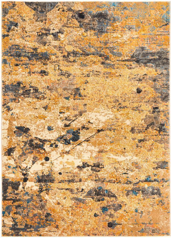 Dreamscape Tribute Modern Rust Rug - Cozy Rugs Australia