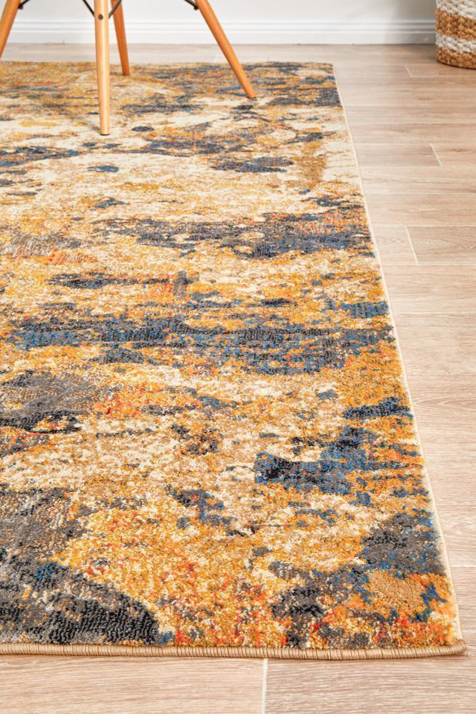 Dreamscape Tribute Modern Rust Rug - Cozy Rugs Australia