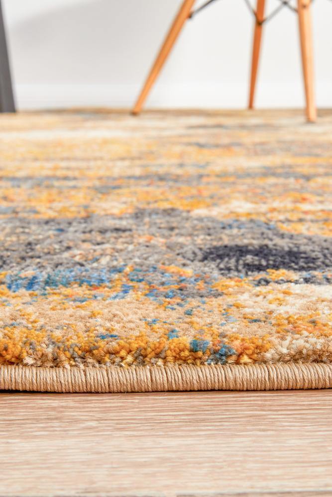 Dreamscape Tribute Modern Rust Rug - Cozy Rugs Australia