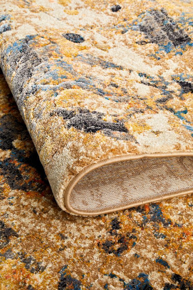 Dreamscape Tribute Modern Rust Rug - Cozy Rugs Australia