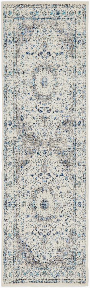 Evoke Mist White Transitional Rug - Cozy Rugs Australia