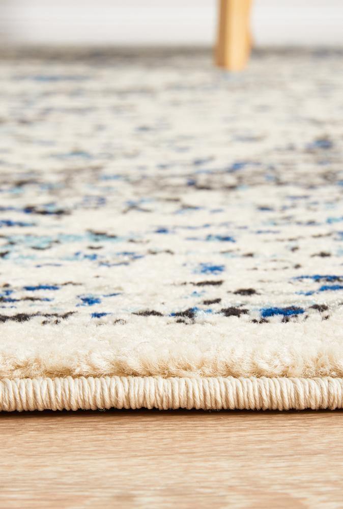 Evoke Mist White Transitional Rug - Cozy Rugs Australia