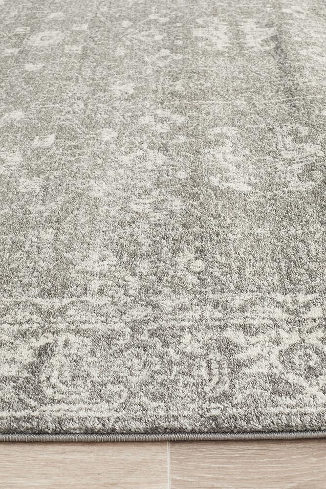 Evoke Pidgeon Grey Transitional Rug - Cozy Rugs Australia