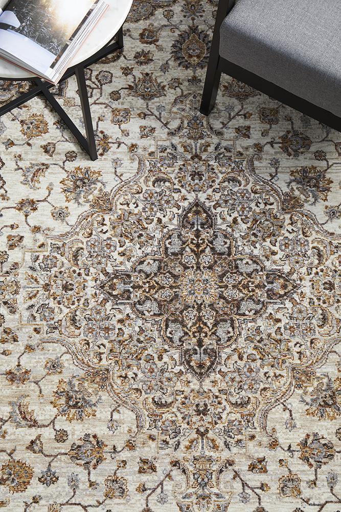 Jaipur 77 Silver Rug - Cozy Rugs Australia