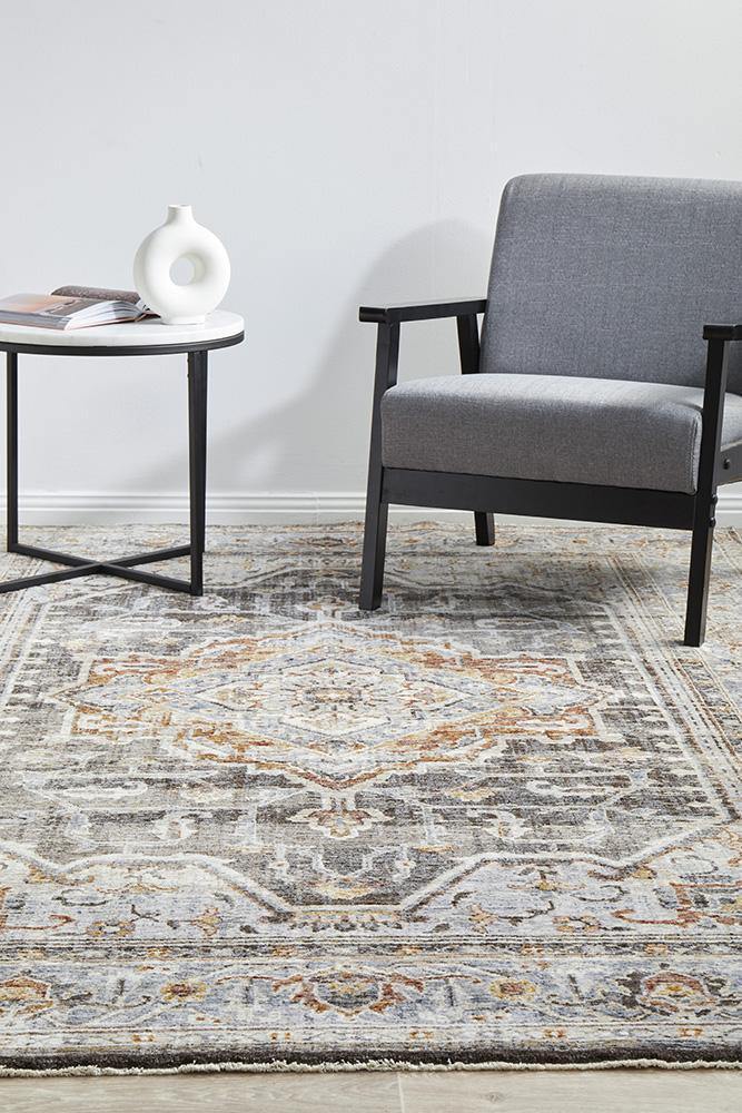 Jaipur 99 Grey Rug - Cozy Rugs Australia