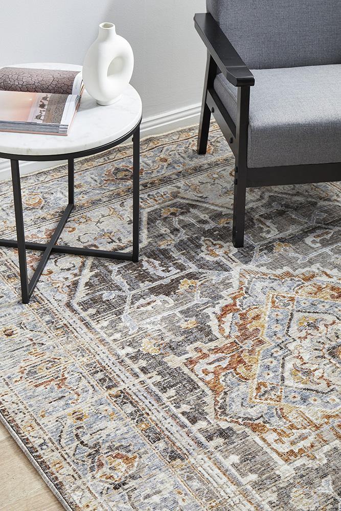 Jaipur 99 Grey Rug - Cozy Rugs Australia