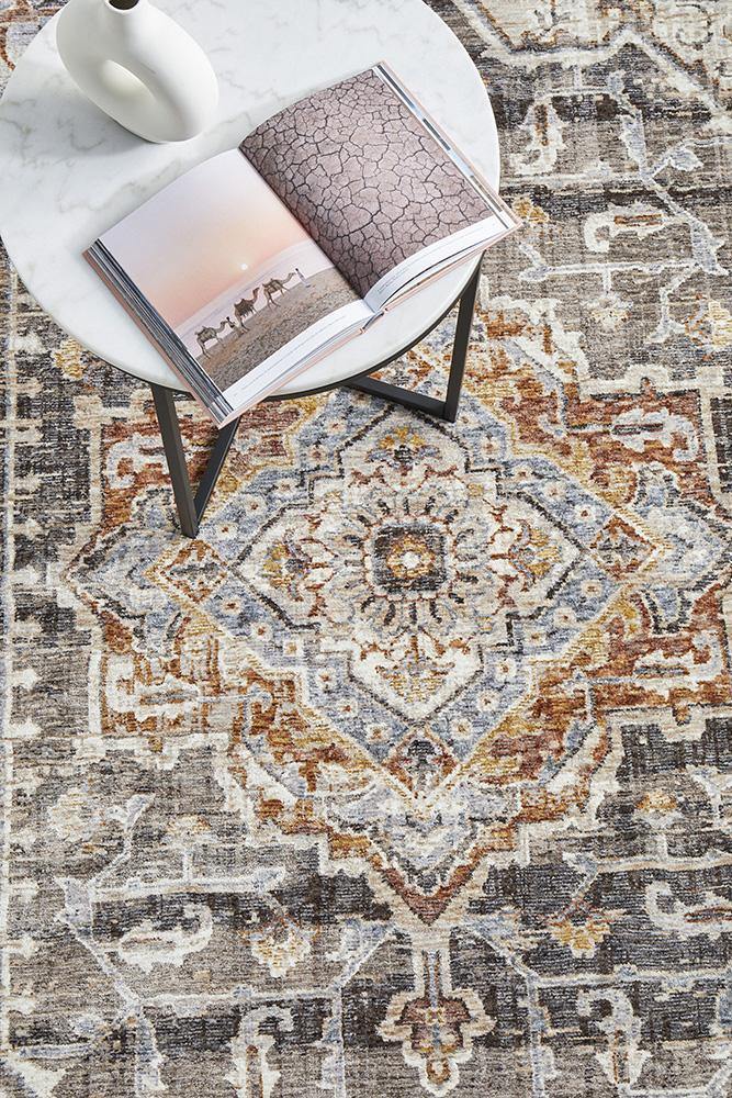 Jaipur 99 Grey Rug - Cozy Rugs Australia