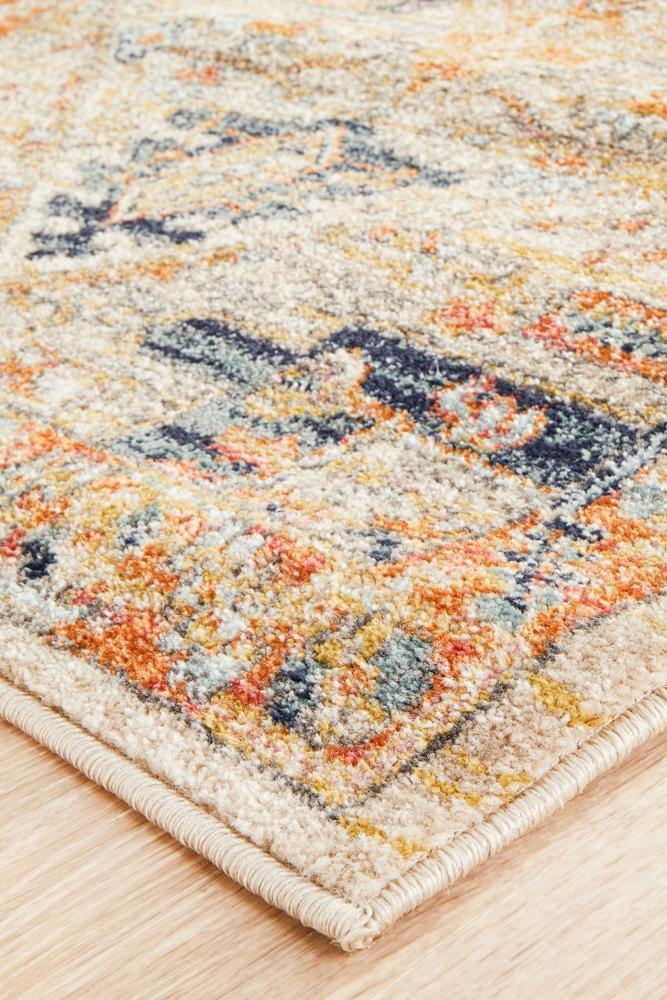 Legacy 850 Rust Runner Rug - Cozy Rugs Australia