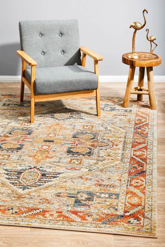 Legacy 850 Rust Rug - Cozy Rugs Australia