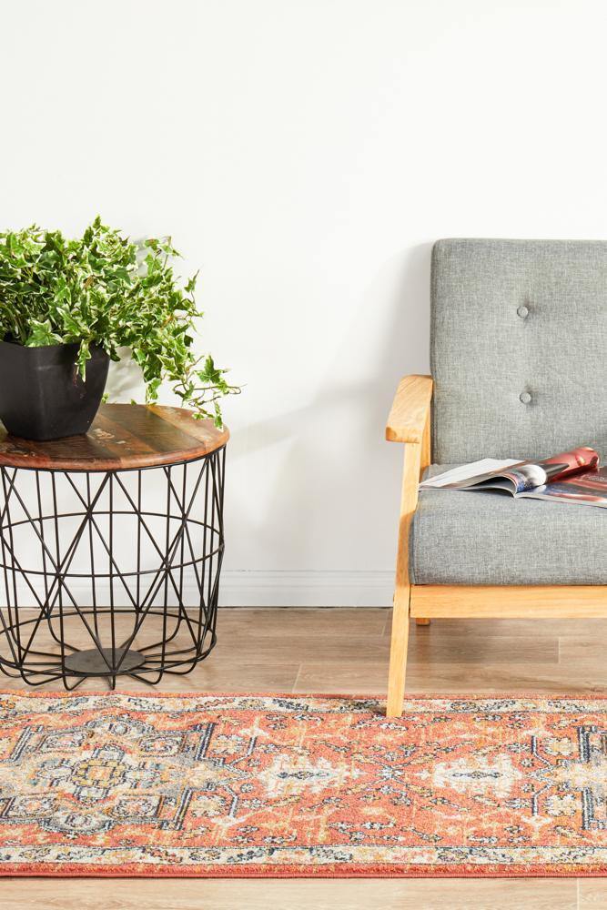 Legacy 850 Terracotta Runner Rug - Cozy Rugs Australia