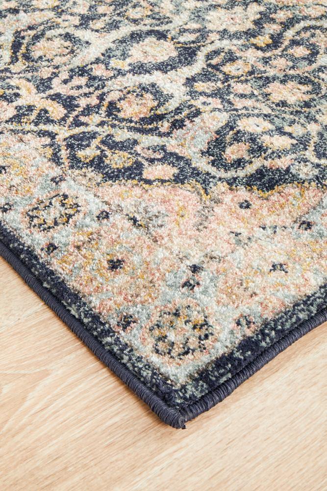 Legacy 858 Midnight Runner Rug - Cozy Rugs Australia