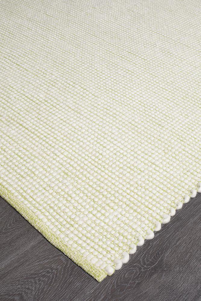 Loft Stunning Wool Pistachio Rug - Cozy Rugs Australia