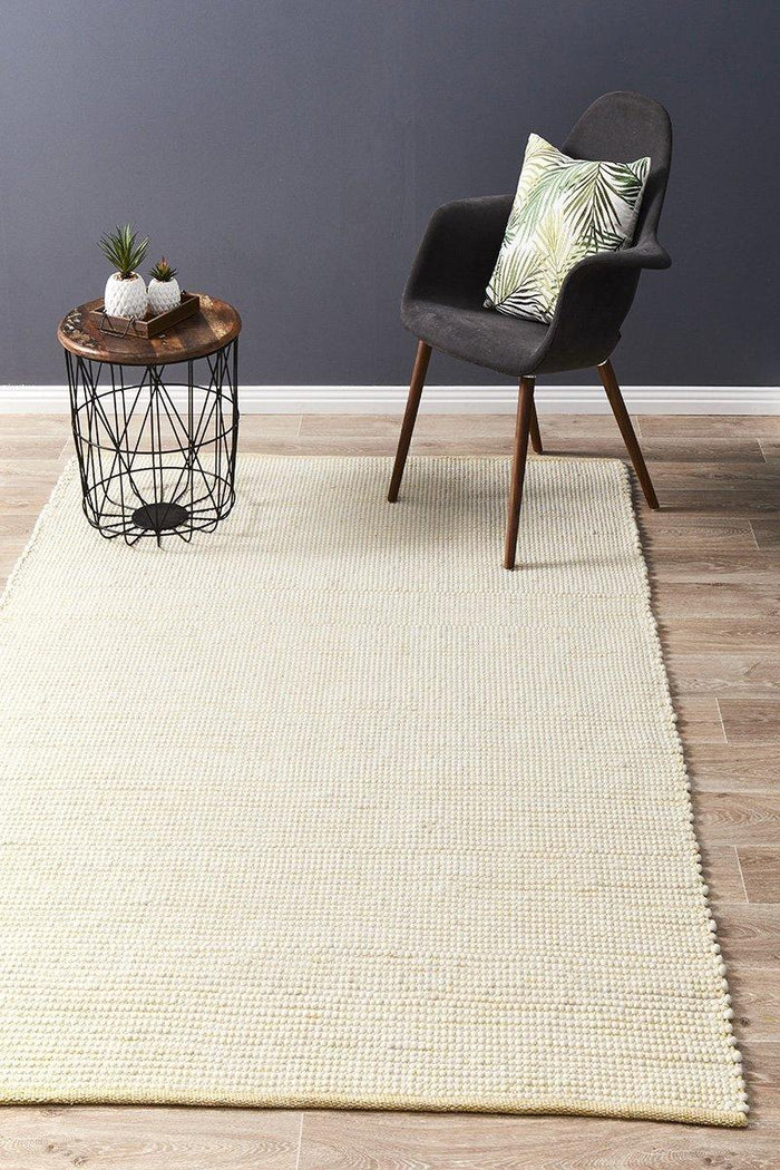 Buy Loft Stunning Wool Yellow Rug Online | Cozy Rugs Australia