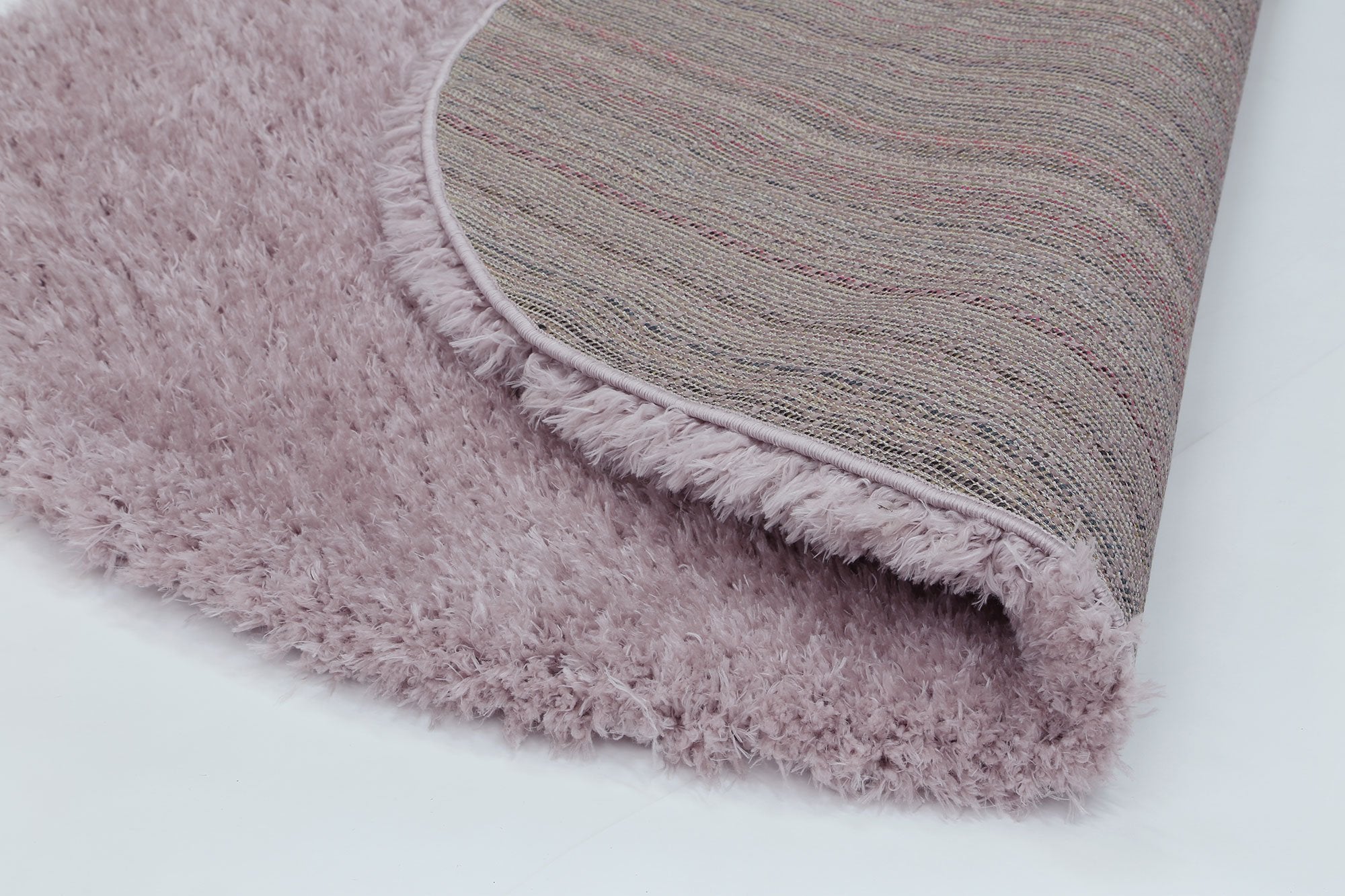 Flokati Shag Rug Light Pink