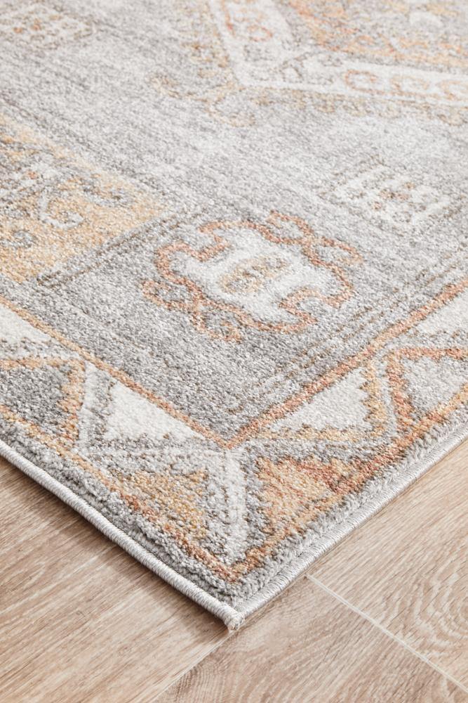 Mayfair Caitlen Grey Runner Rug - Cozy Rugs Australia