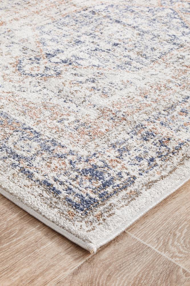 Mayfair Lorissa Blue Runner Rug - Cozy Rugs Australia