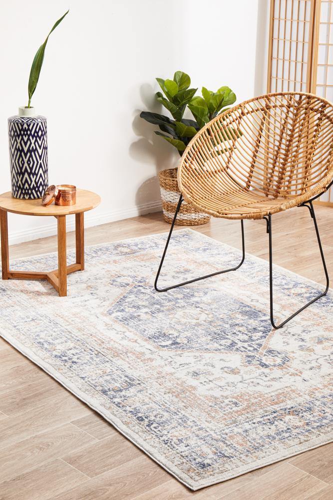 Mayfair Lorissa Blue Rug - Cozy Rugs Australia