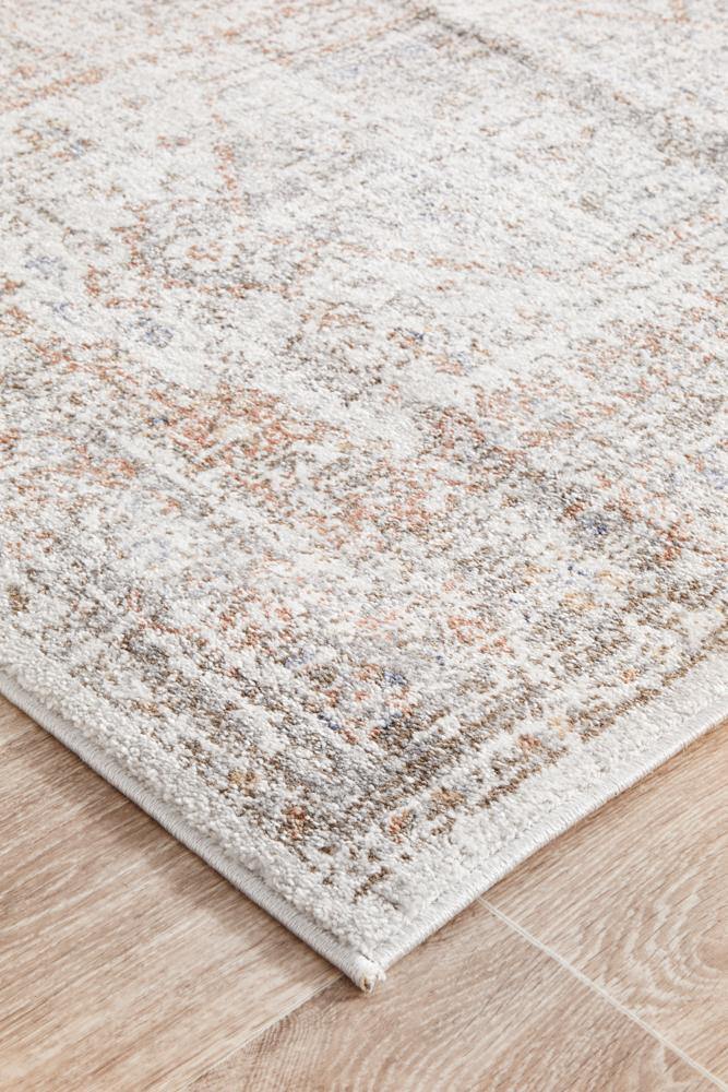 Mayfair Lorissa Silver Runner Rug - Cozy Rugs Australia