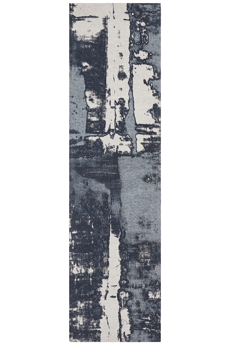 Magnolia 11 Denim Runner Rug - Cozy Rugs Australia