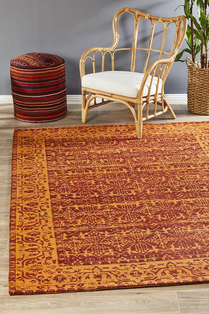 Magnolia 88 Paprika Rug - Cozy Rugs Australia