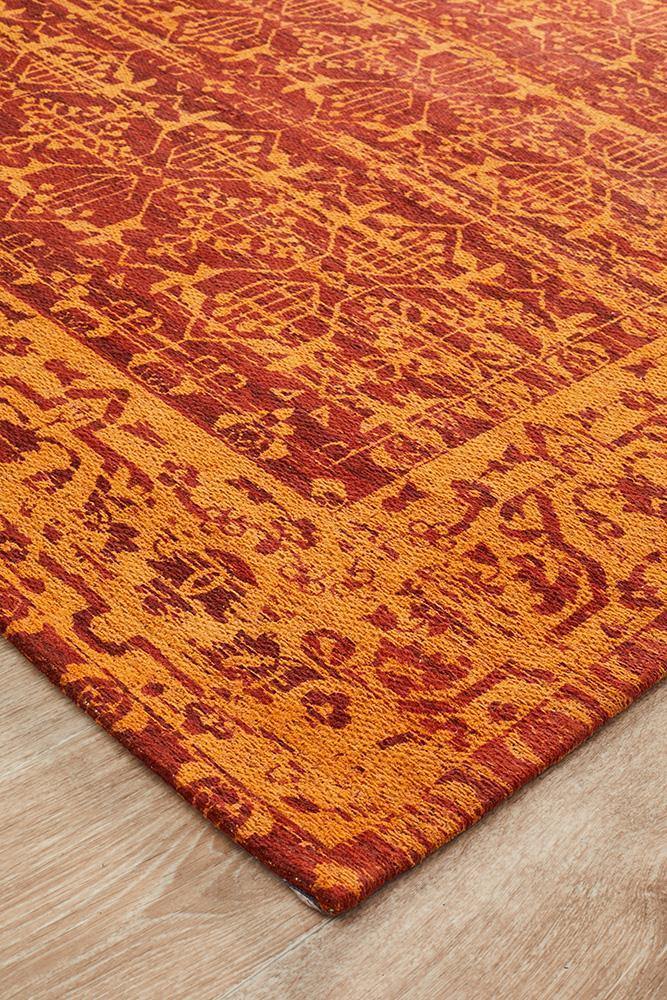 Magnolia 88 Paprika Rug - Cozy Rugs Australia