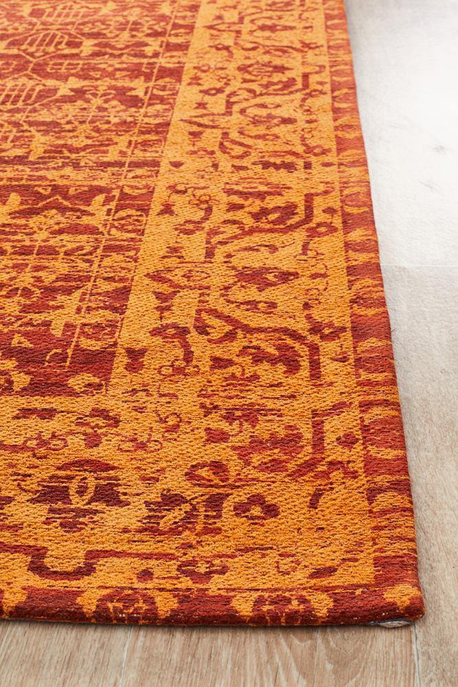 Magnolia 88 Paprika Rug - Cozy Rugs Australia