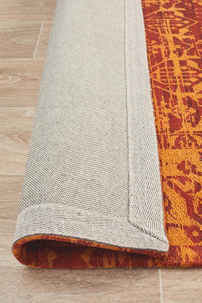 Magnolia 88 Paprika Rug - Cozy Rugs Australia