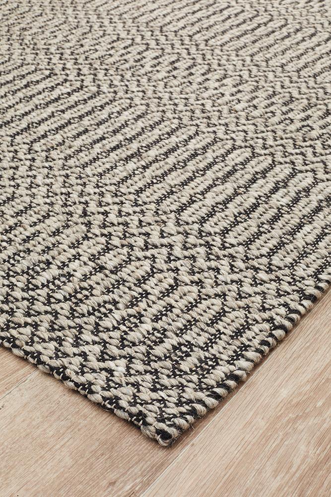 Miller Rhythm Tune Grey Rug - Cozy Rugs Australia