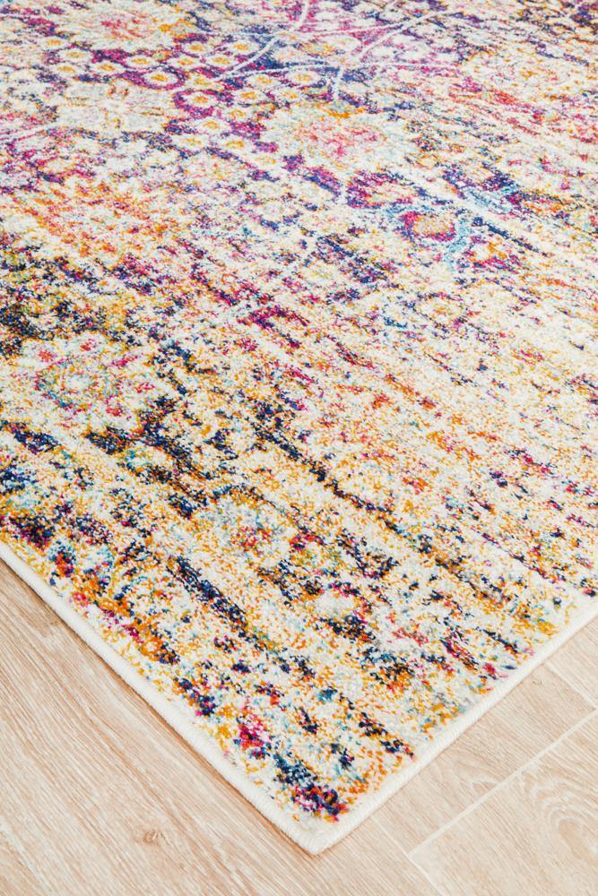 Mirage Zolan Transitional Multi Rug - Cozy Rugs Australia