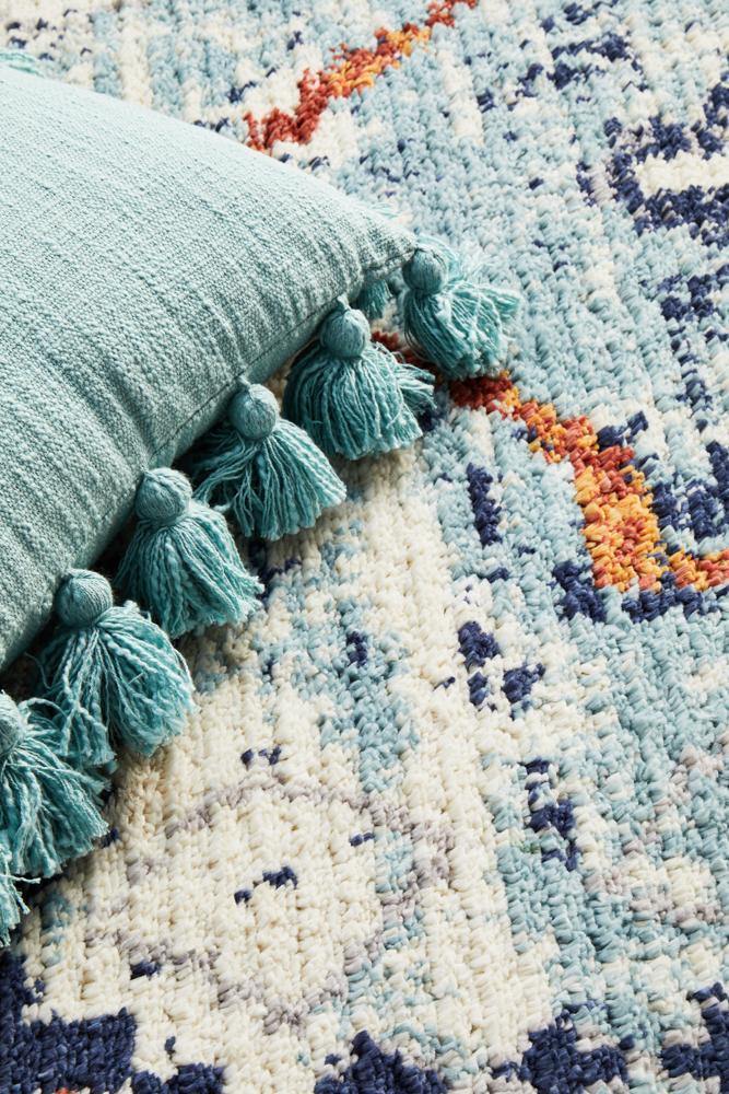 Marrakesh 444 Blue Rug - Cozy Rugs Australia