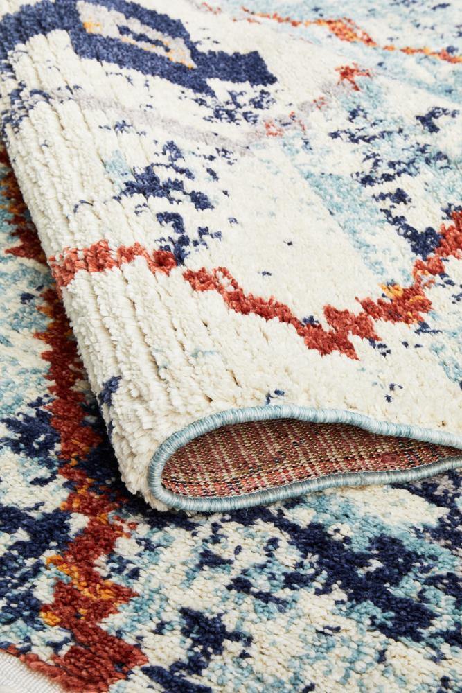 Marrakesh 444 Blue Rug - Cozy Rugs Australia