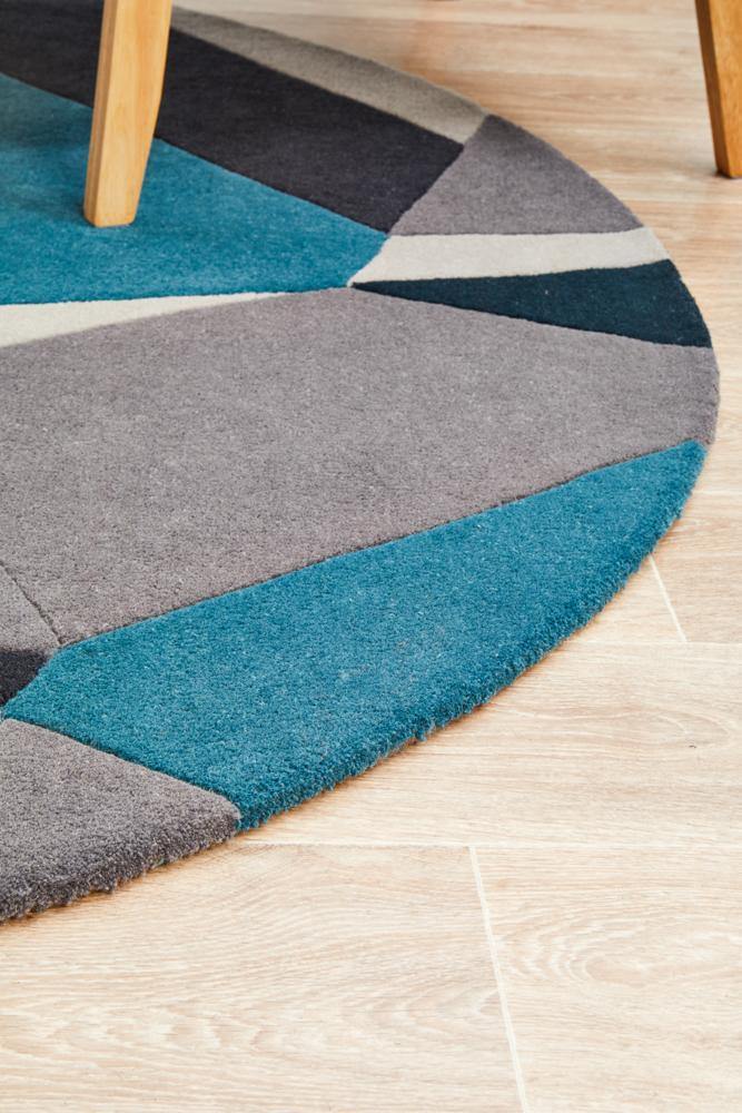 Matrix Pure Wool 902 Safari Round Rug - Cozy Rugs Australia