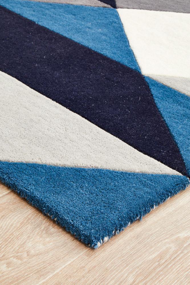 Matrix Pure Wool 904 Steel Runner Rug Rug - Cozy Rugs Australia