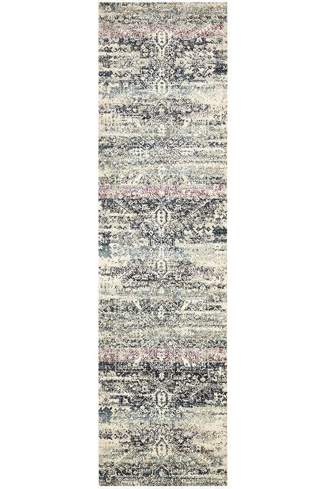 Museum Layton Blue Rug - Cozy Rugs Australia