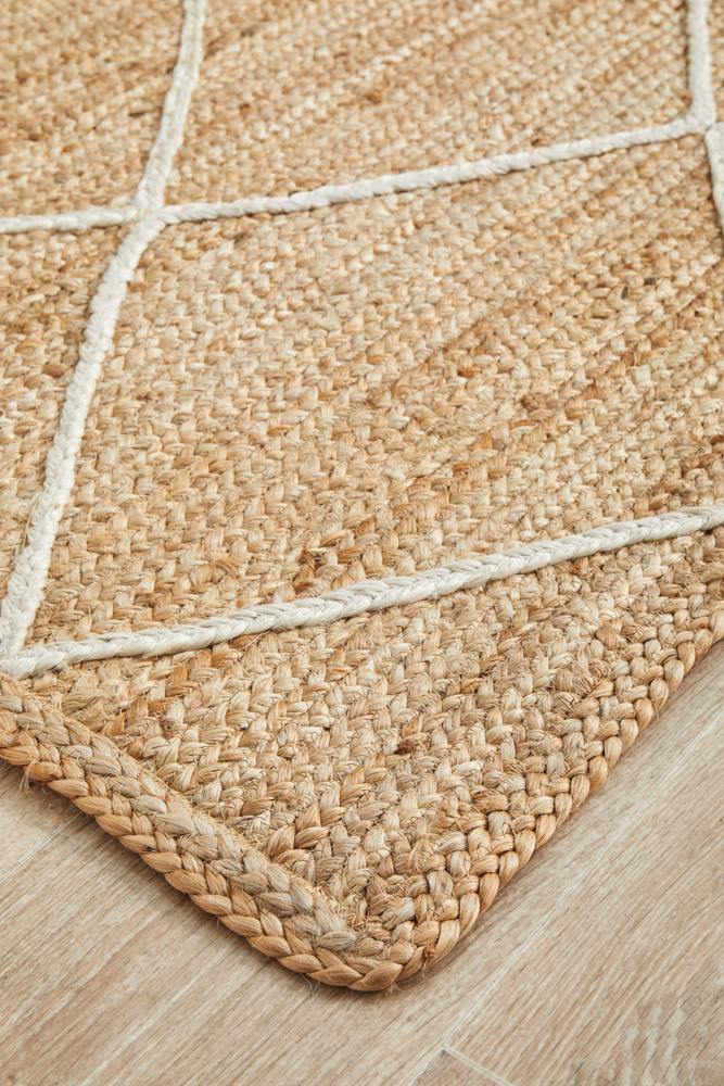 Noosa 222 Natural Runner Rug - Cozy Rugs Australia