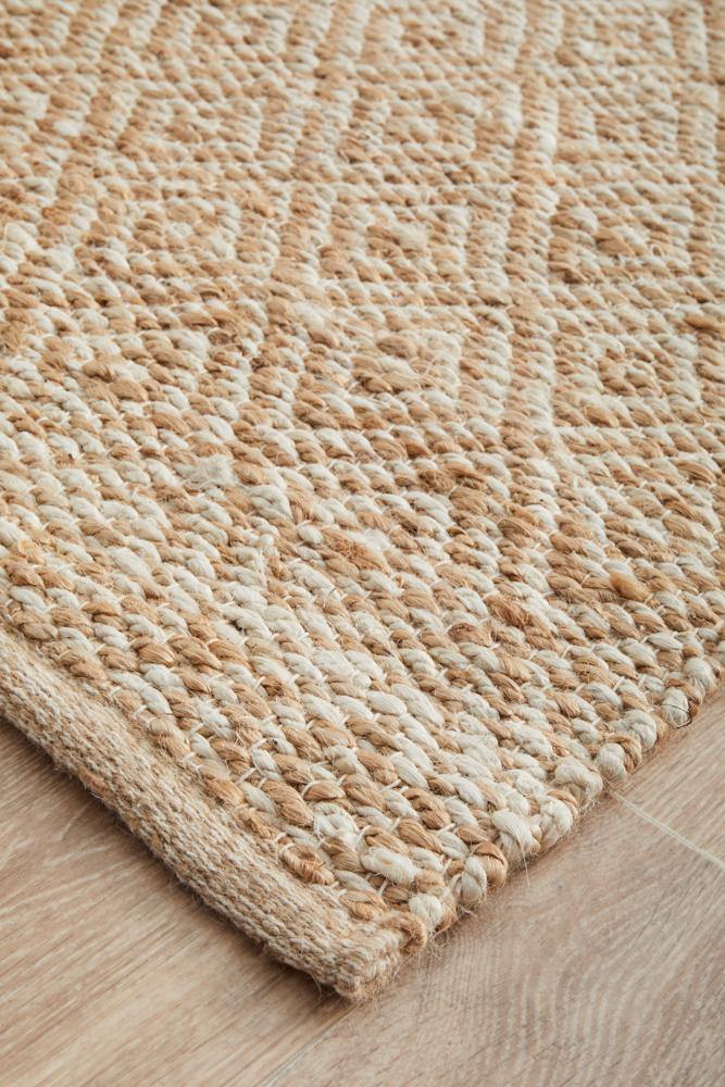 Noosa 444 Natural Runner Rug - Cozy Rugs Australia