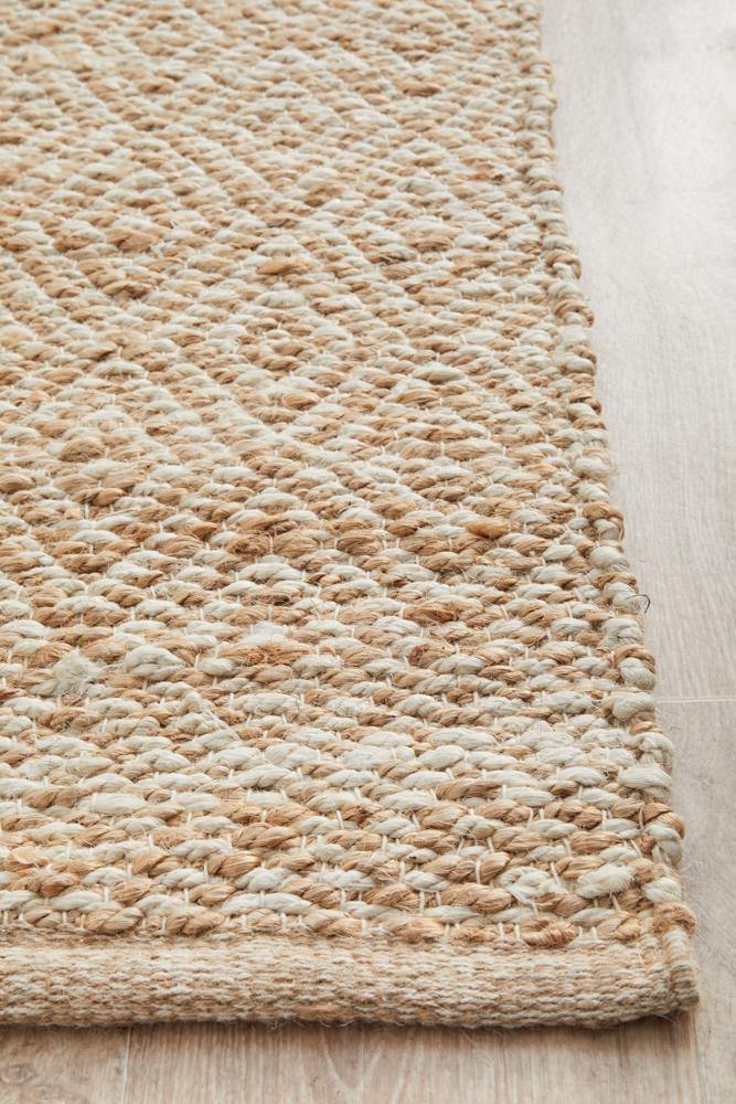 Noosa 444 Natural Runner Rug - Cozy Rugs Australia