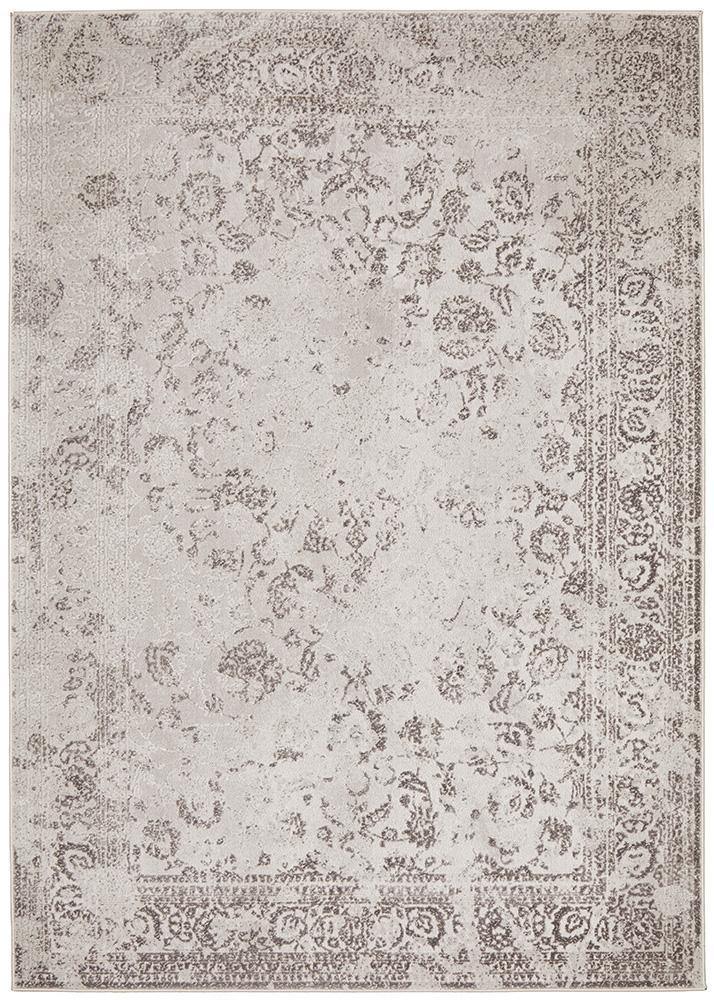 Opulence Lucy Silver Rug - Cozy Rugs Australia