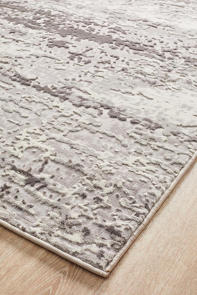 Opulence Sophia Silver Rug - Cozy Rugs Australia