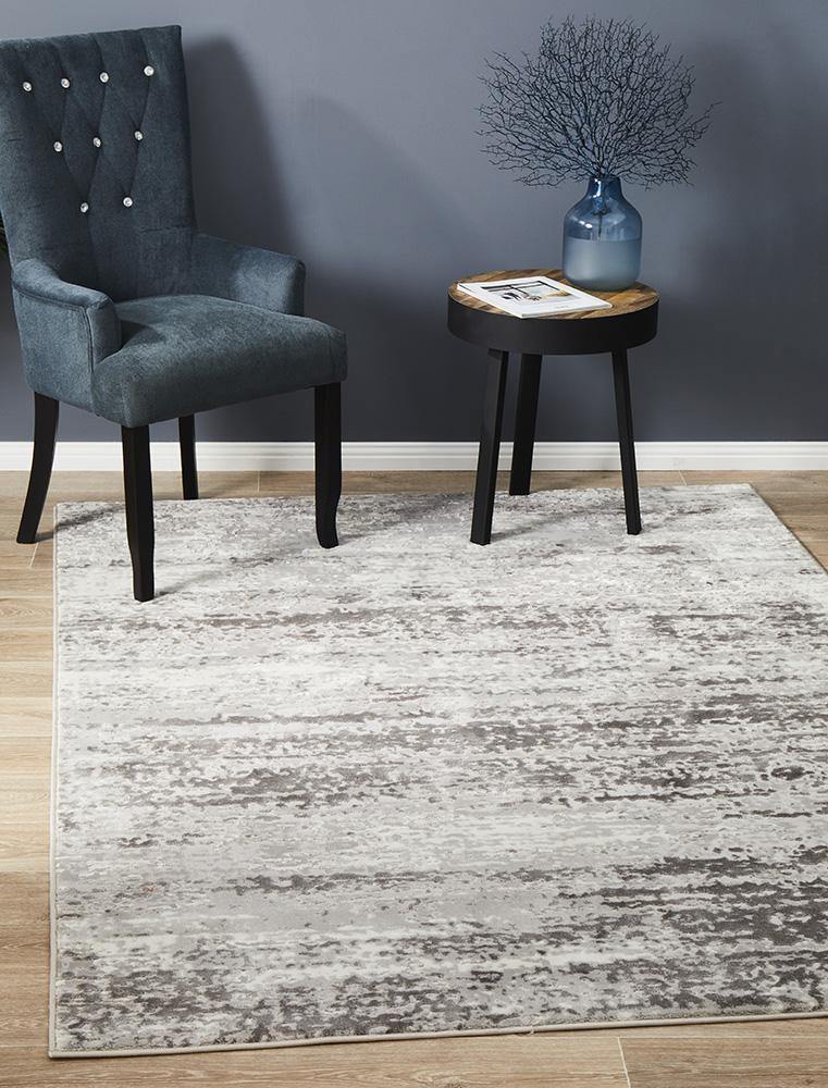 Opulence Sophia Silver Rug - Cozy Rugs Australia