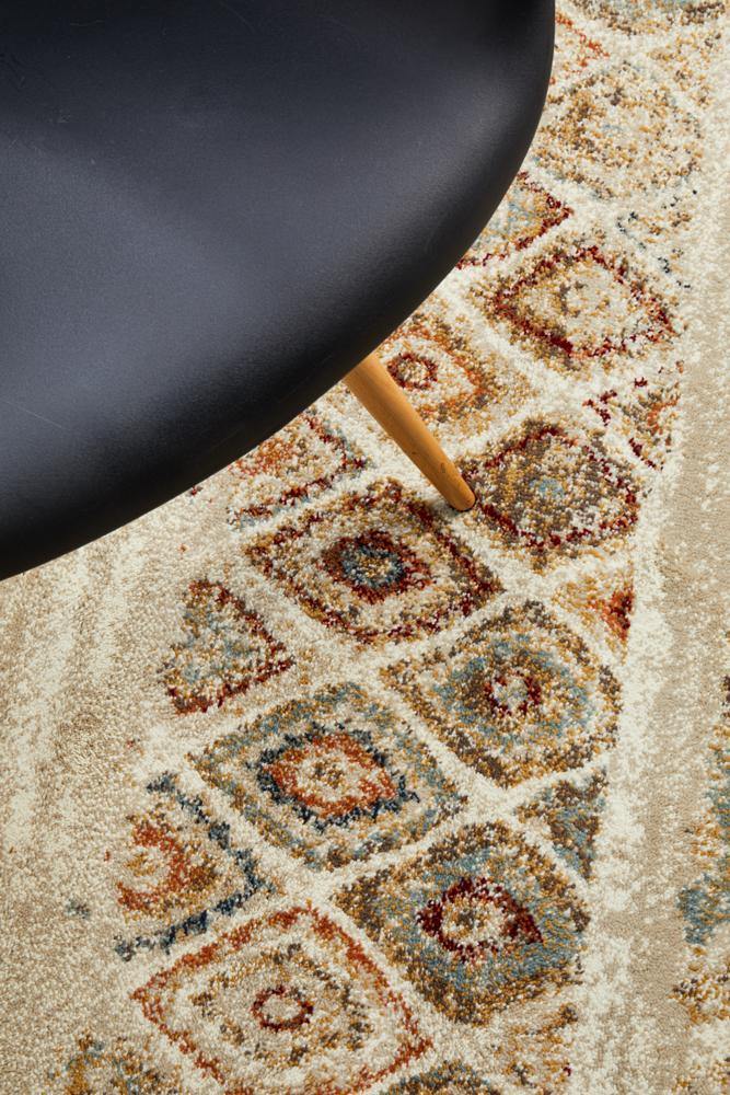 Oxford Mayfair Contrast Rust Rug - Cozy Rugs Australia