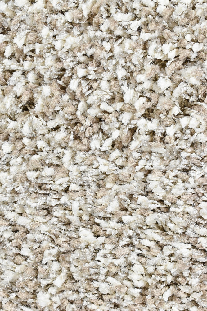 Plain Portland Shaggy Rug Beige